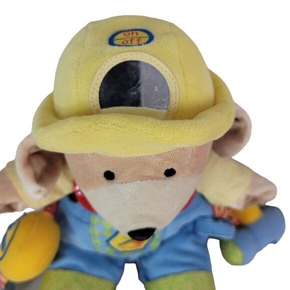 Carter's Interactive Musical Dog Plush Carpenter Tool Construction Sensory 2005 - Picture 3 of 11